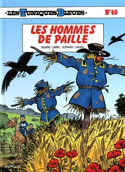 Couverture de l'album Les Tuniques Bleues Tome 40 Les hommes de paille