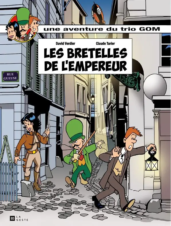 Couverture de l'album Les aventures du Trio GOM Tome 1 Les bretelles de l'Empereur