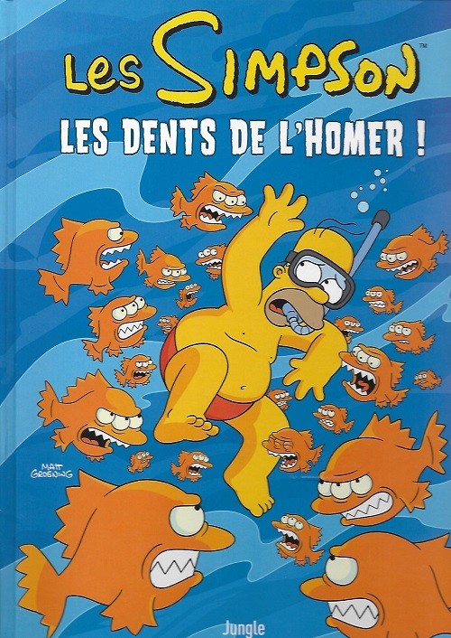 Couverture de l'album Les Simpson Tome 42 Les dents de l'Homer !