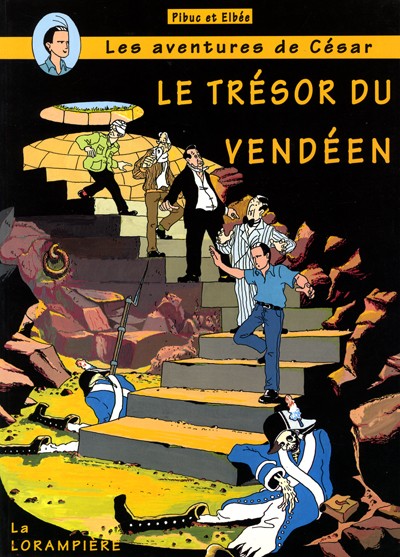 Couverture de l'album Les aventures de César, Jessica et les autres Tome 2 Le trésor du Vendéen