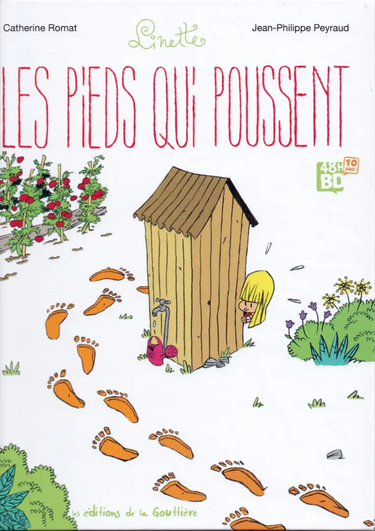 Couverture de l'album Linette Tome 1 Les pieds qui poussent
