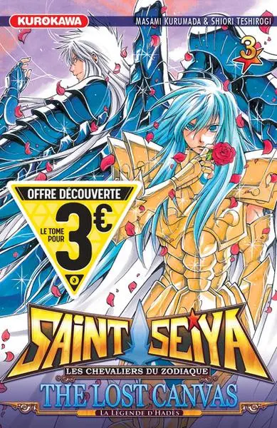 Couverture de l'album Saint Seiya the lost canvas 3