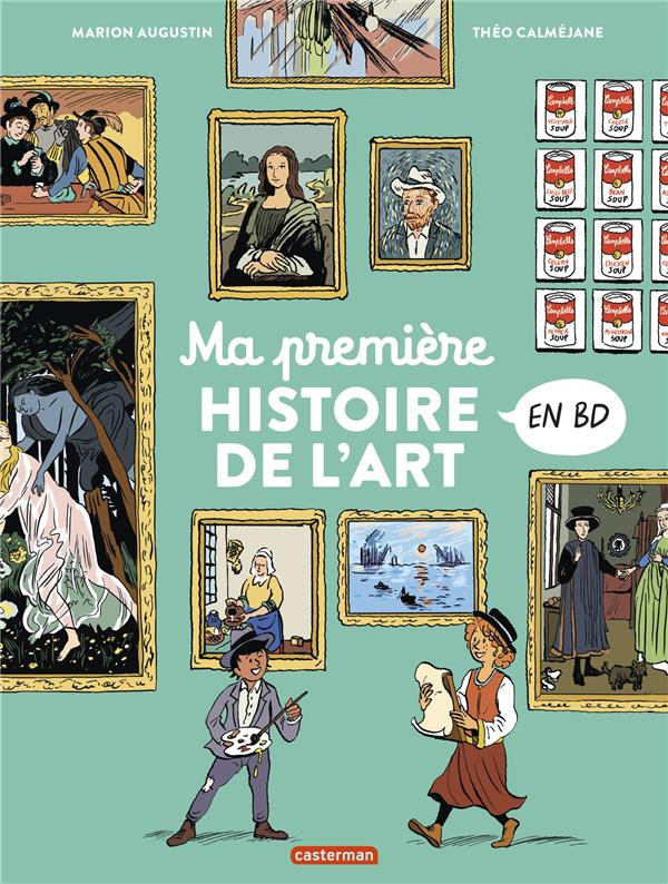 Couverture de l'album Ma première histoire de l'art en BD