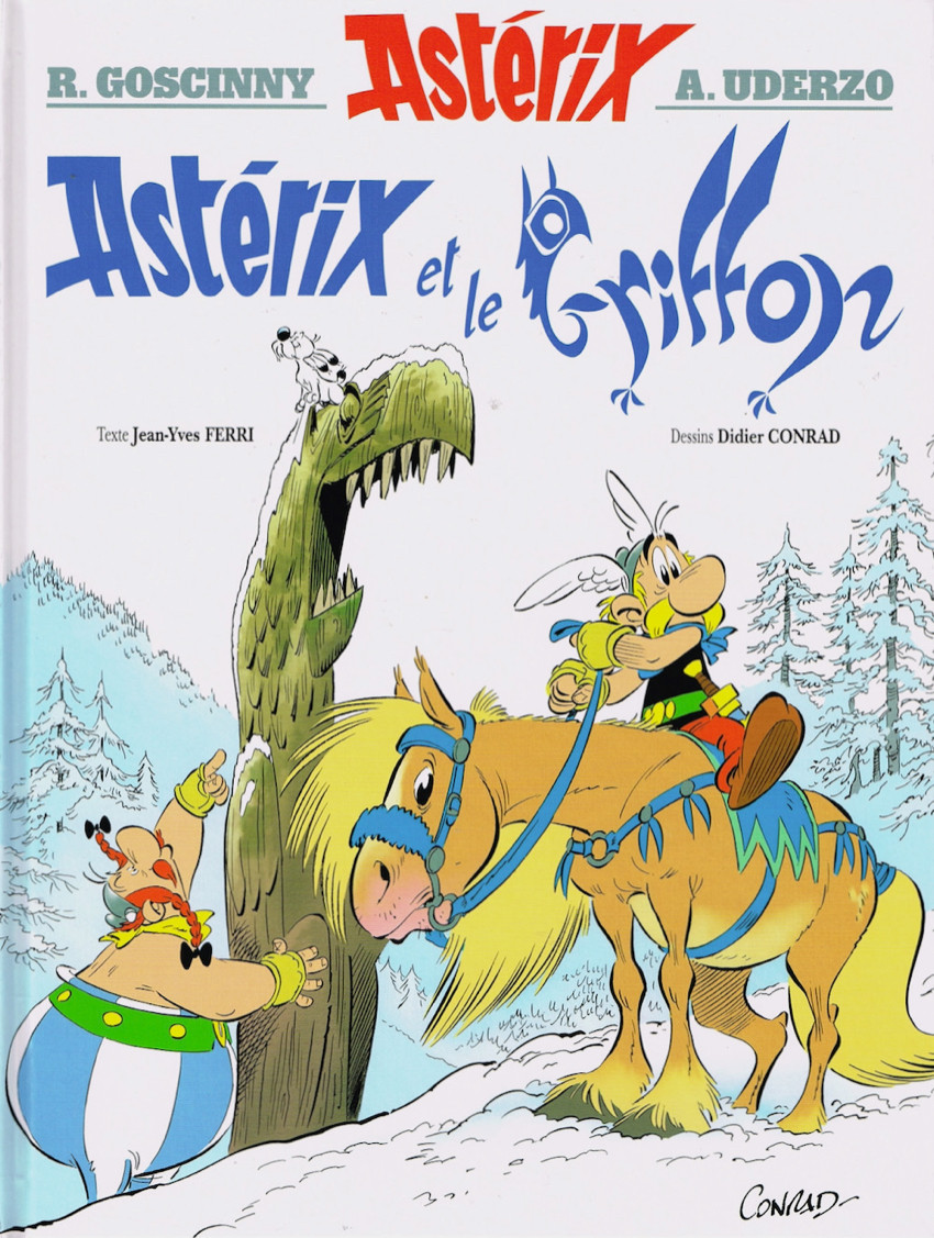 Couverture de l'album Astérix Tome 39 Astérix et le griffon