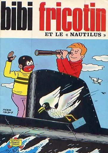 Couverture de l'album Bibi Fricotin 2e Série - Societé Parisienne d'Edition Tome 54 Bibi fricotin et le Nautilus