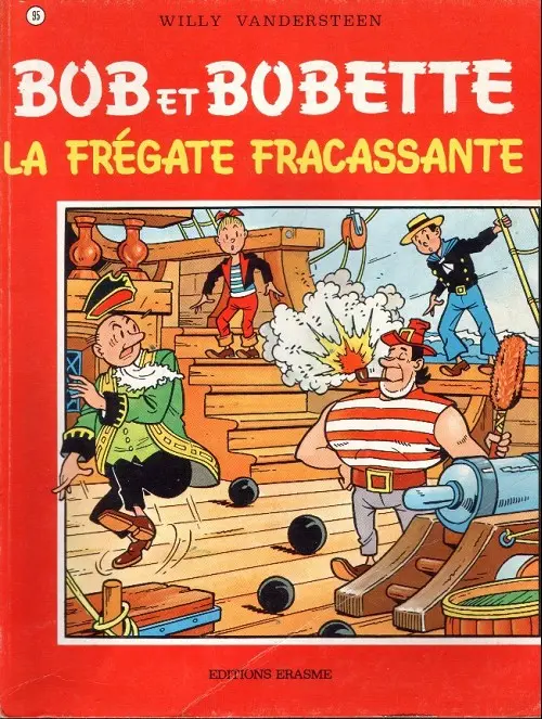Couverture de l'album Bob et Bobette Tome 95 La frégate fracassante