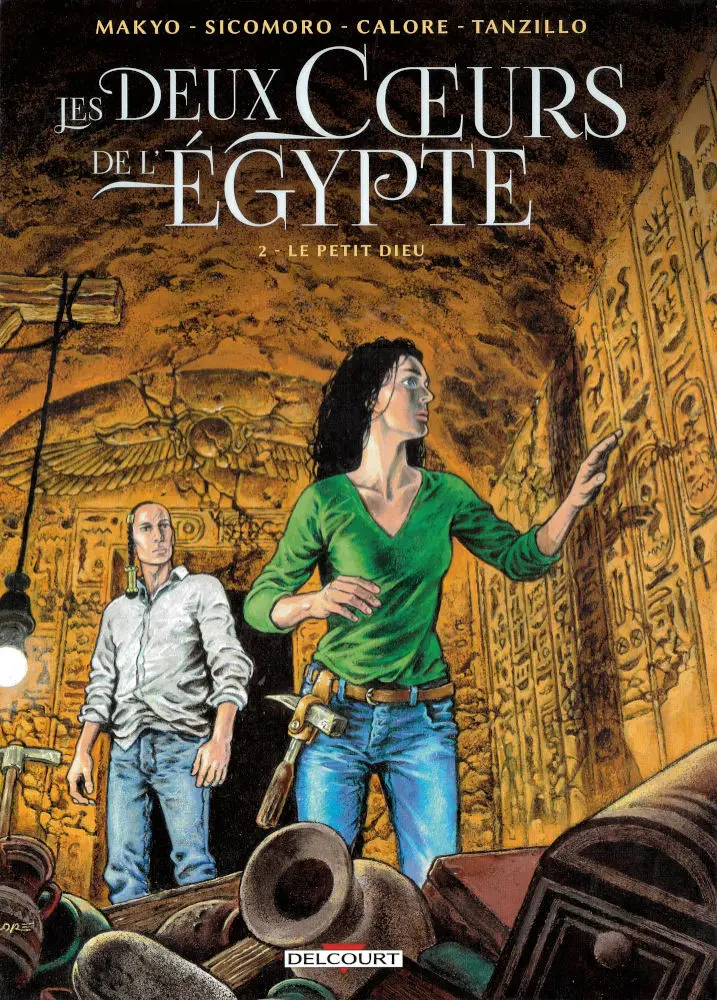 Couverture de l'album Les Deux Coeurs de l'Égypte Tome 2 Le petit dieu