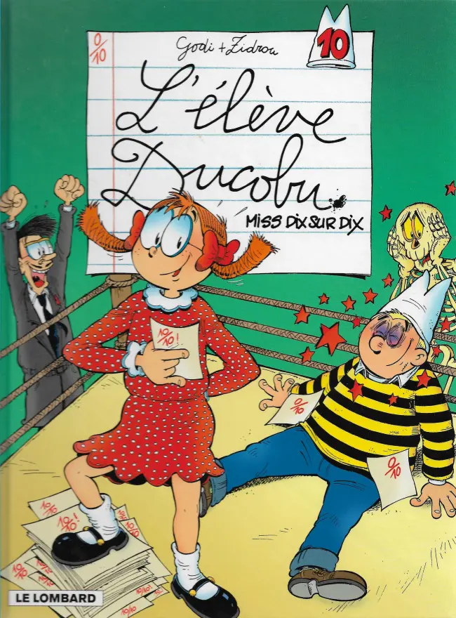 Couverture de l'album L'Élève Ducobu Tome 10 Miss Dix sur Dix