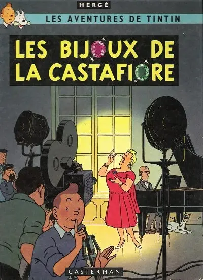 Couverture de l'album Tintin Tome 21 Les bijoux de la Castafiore