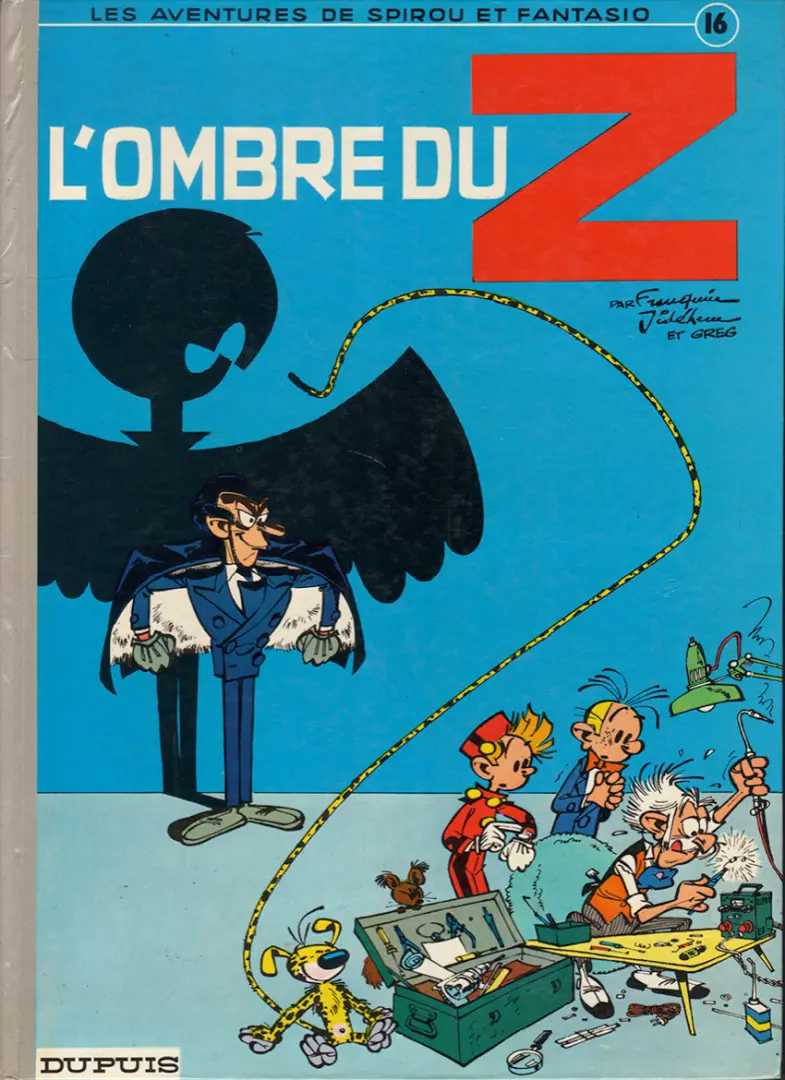 Couverture de l'album Spirou et Fantasio Tome 16 L'ombre du Z