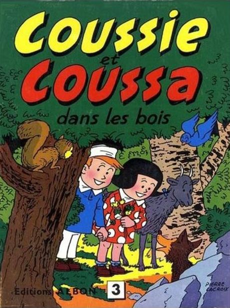 Couverture de l'album Coussie et Coussa 3 Coussie et Coussa dans les bois