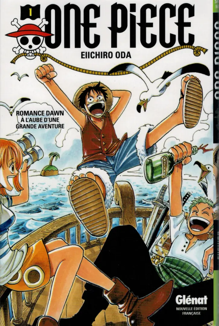 Couverture de l'album One Piece 1 À l'aube d'une grande aventure