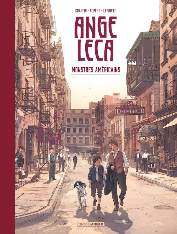 Couverture de l'album Ange Leca 2 Monstres americains