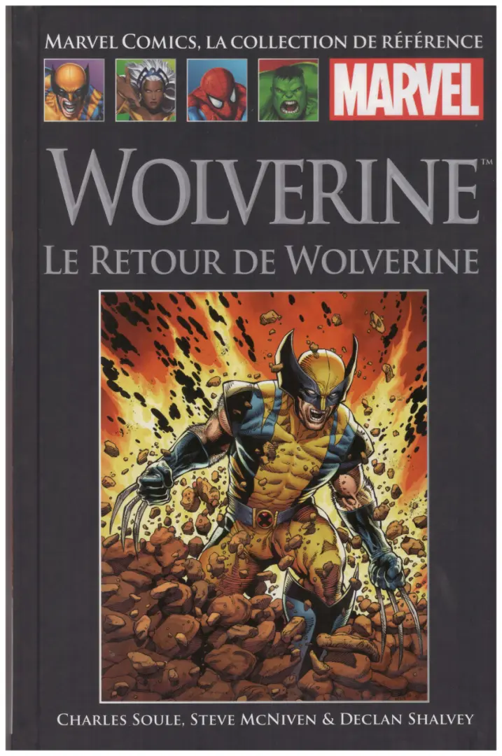 Couverture de l'album Marvel Comics - La collection de référence Tome 283 Wolverine - Le Retour de Wolverine