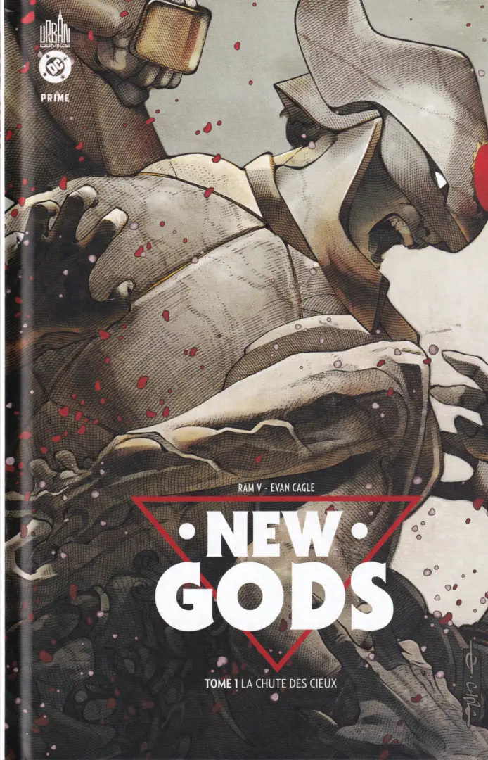 Couverture de l'album New Gods Tome 1 La chute des dieux