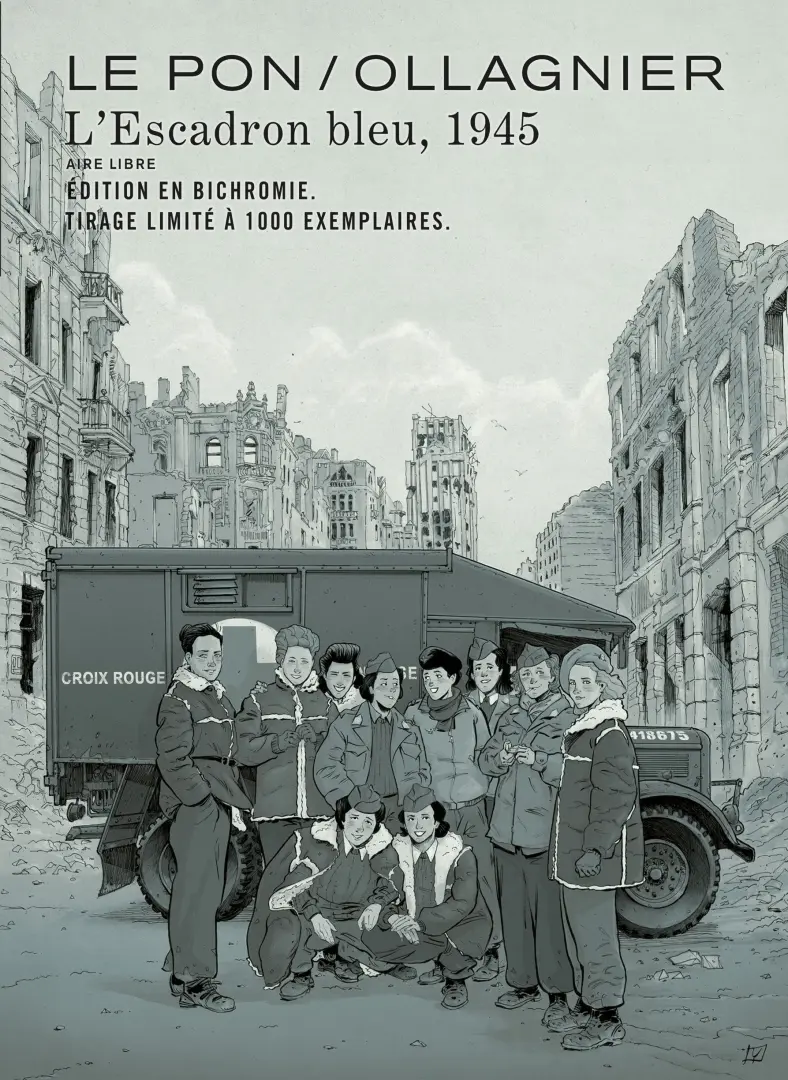 Couverture de l'album L'Escadron bleu, 1945