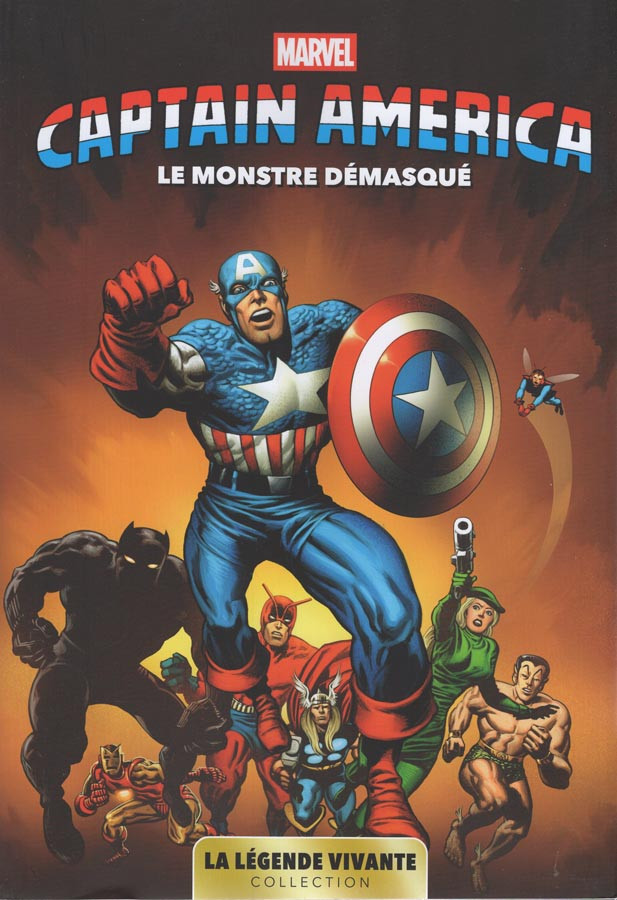 Couverture de l'album Captain America - la légende vivante 1 Le monstre démasqué