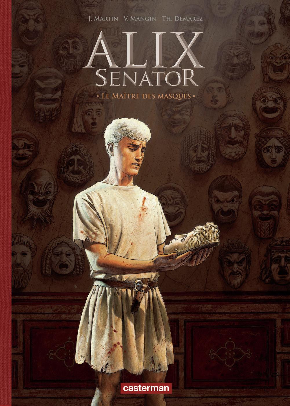 Couverture de l'album Alix Senator Tome 17 Le maître des masques