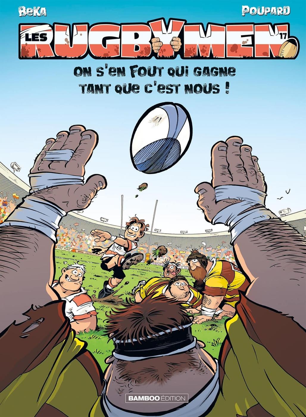 Couverture de l'album Les Rugbymen Tome 17 top humour