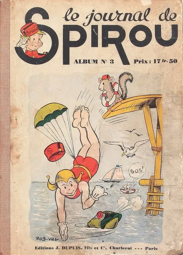 Couverture de l'album Le journal de Spirou Album N° 3