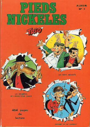 Couverture de l'album Trio Pieds Nickelés N° 3