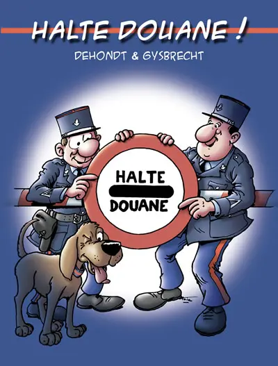 Couverture de l'album Halte douane !