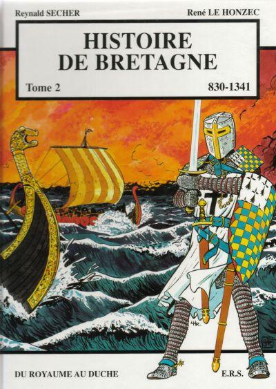 Couverture de l'album Histoire de Bretagne Tome 2 Du royaume au duché