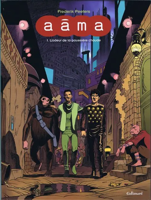 Couverture de l'album Aâma Tome 1 L'odeur de la poussière chaude