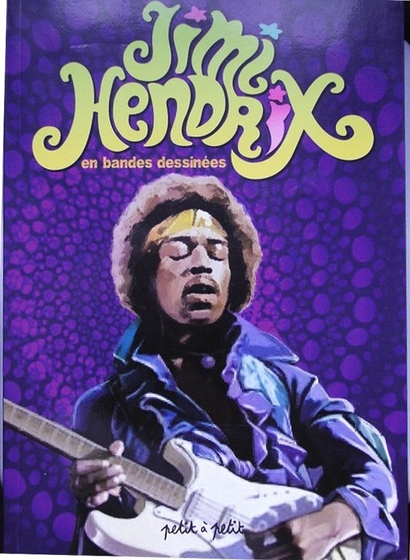 Couverture de l'album Jimi Hendrix en bandes dessinées