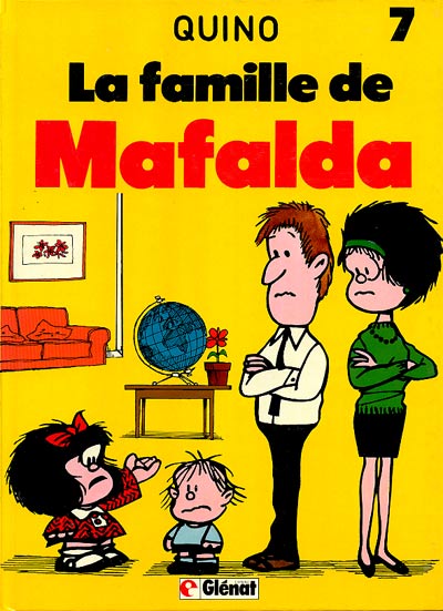 Couverture de l'album Mafalda Tome 7 la famille de Mafalda