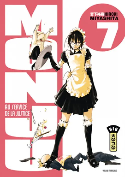 Couverture de l'album Monju - Au service de la justice 7