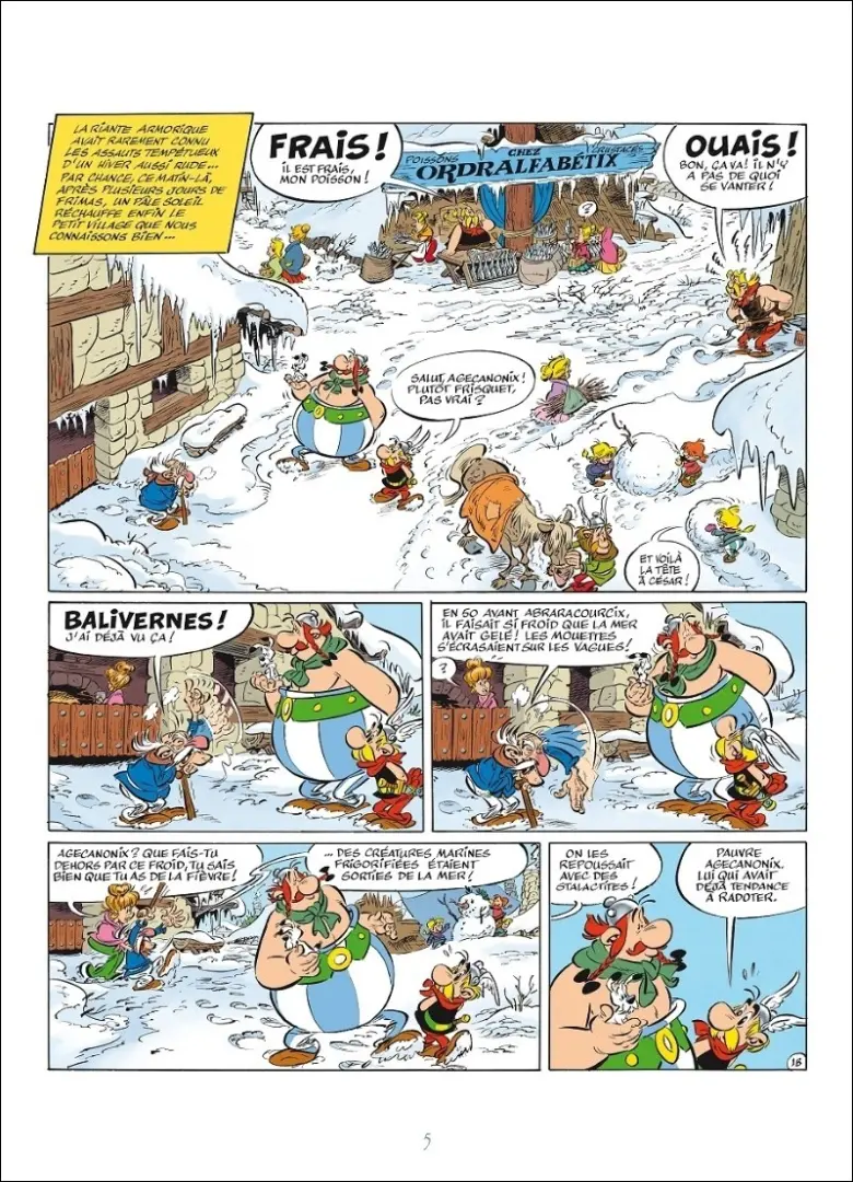 Planche de l'album Astérix Tome 35 Astérix chez les Pictes