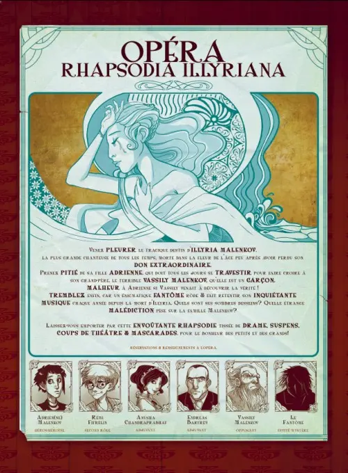 Verso de l'album Rhapsody Tome 1 Après moi le déluge