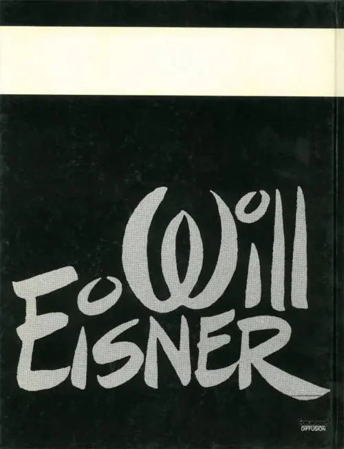 Verso de l'album La bande dessinée selon... La bande dessinée selon Will Eisner