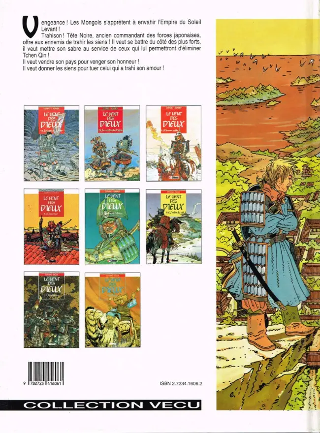 Verso de l'album Le Vent des Dieux Tome 8 Ti Fun
