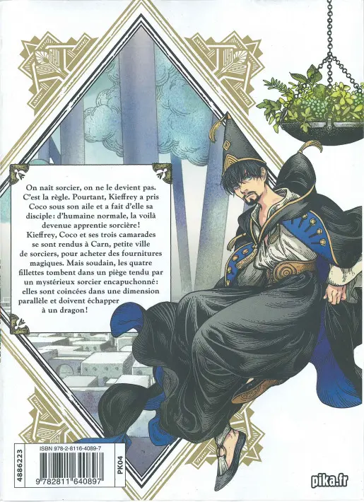 Verso de l'album L'Atelier des sorciers 2
