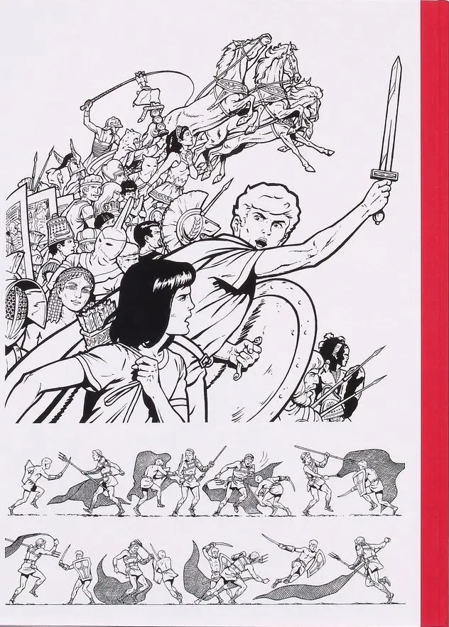 Verso de l'album Alix Tome 6 Les légions perdues