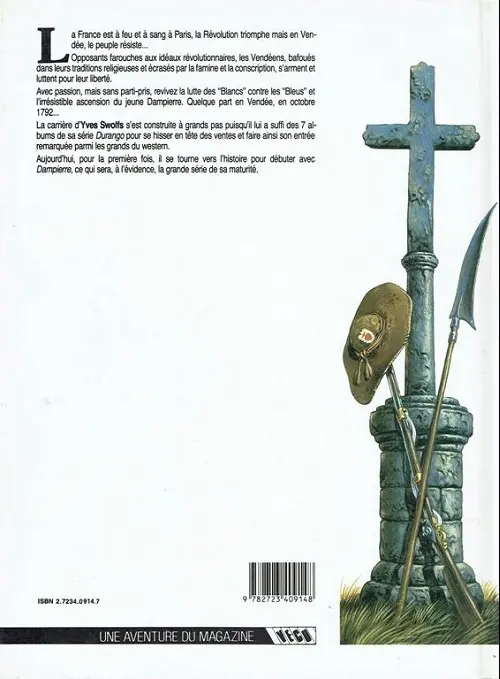Verso de l'album Dampierre Tome 1 L'aube noire