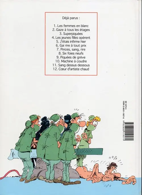 Verso de l'album Les Femmes en Blanc Tome 10 Machine à coudre