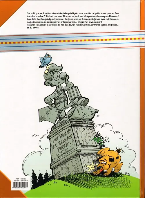 Verso de l'album Les Fonctionnaires Tome 9 Réussite professionnelle