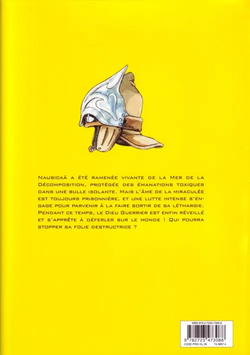 Verso de l'album Nausicaä de la vallée du vent Tome 6