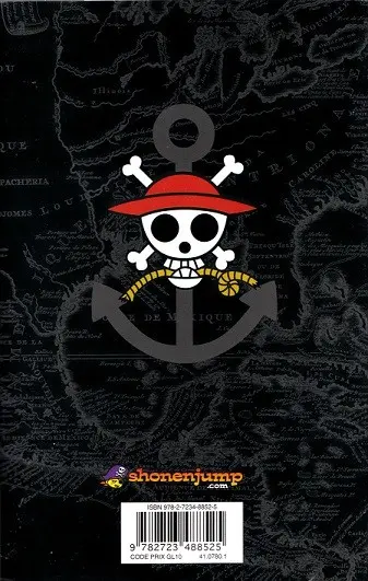 Verso de l'album One Piece Tome 1 À l'aube d'une grande aventure