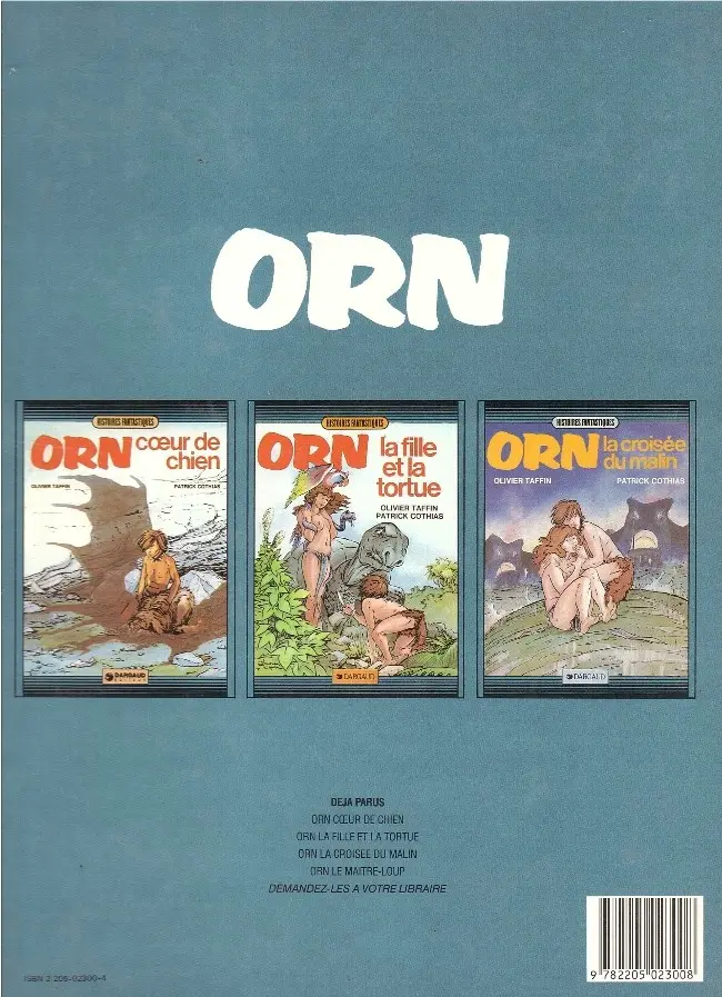 Verso de l'album Orn Tome 2 La fille et la tortue