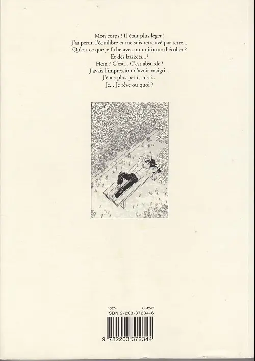 Verso de l'album Quartier lointain Tome 1