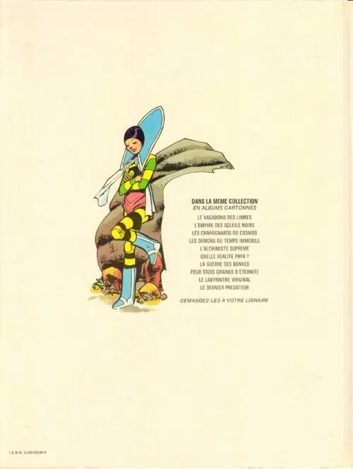 Verso de l'album Le Vagabond des Limbes Tome 9 Le labyrinthe virginal