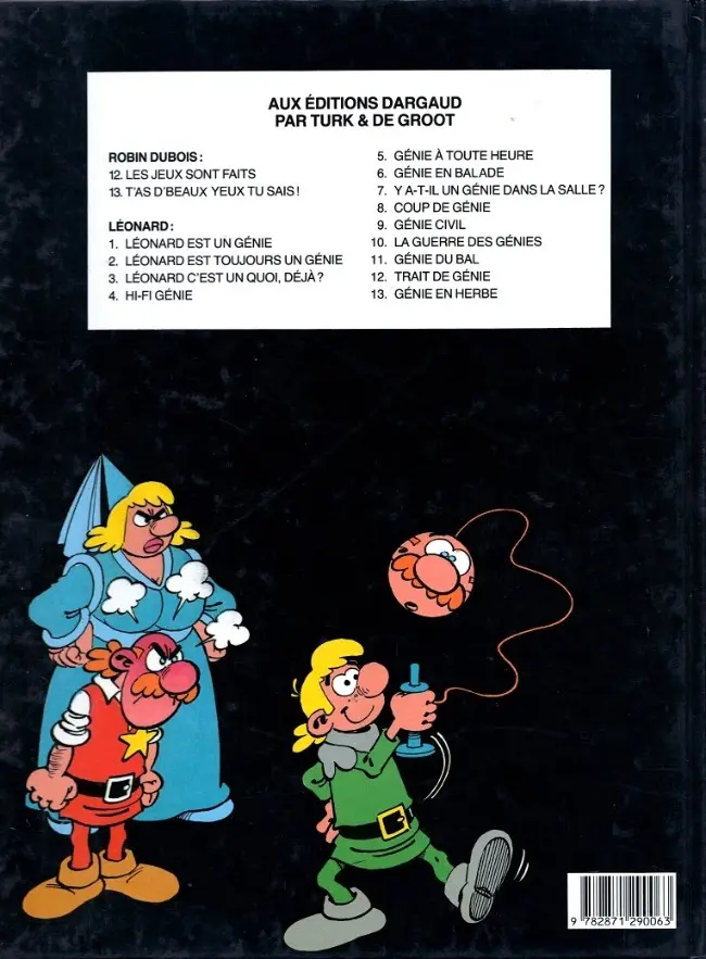 Verso de l'album Robin Dubois Tome 13 T'as d'beaux yeux, tu sais !