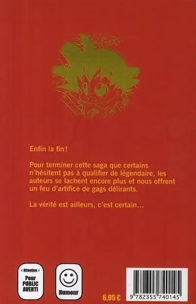 Verso de l'album Dragon Fall Tome 10 Méli-mélo