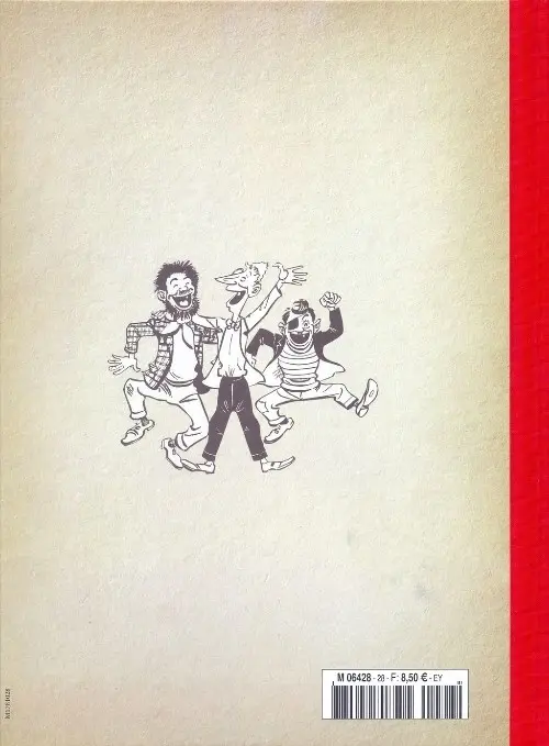 Verso de l'album Les Pieds Nickelés - La collection Tome 29 Les Pieds Nickelés chez les réducteurs de têtes