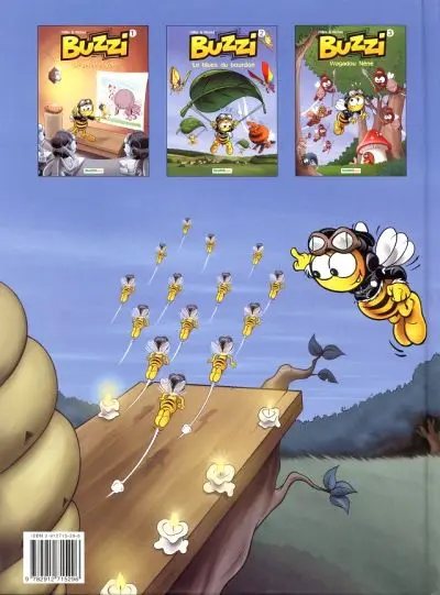 Verso de l'album Buzzi Tome 3 Wagadou néné