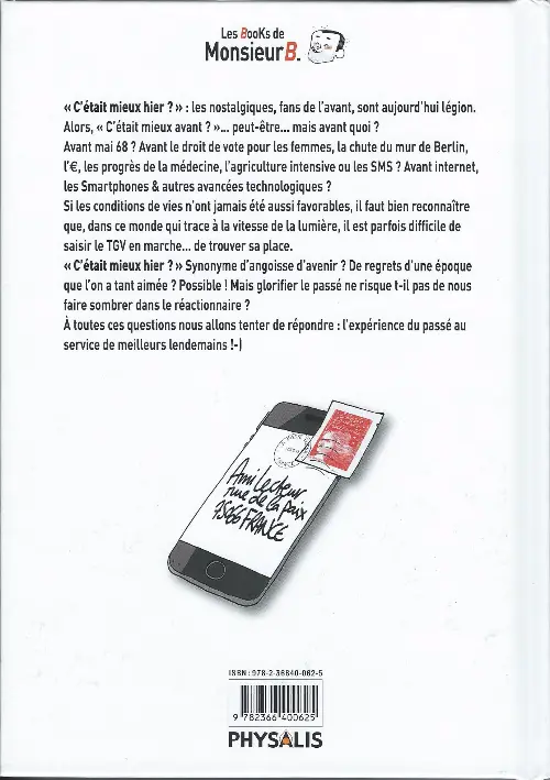 Verso de l'album C'était mieux hier ?